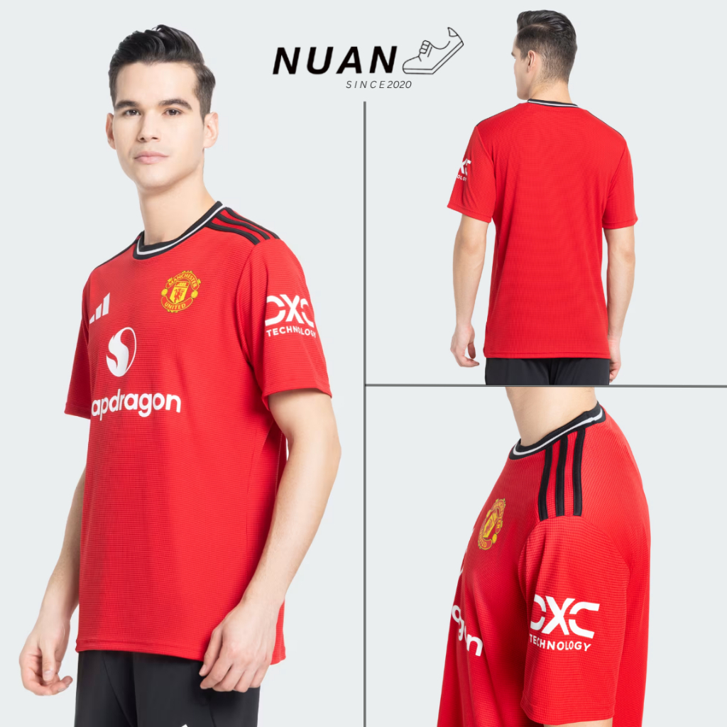 เสื้อฟุตบอล แมนยู Adidas Football Manchester United FAN JSY 25/26 “ KR2562 ” ของเเท้ 100% ป้ายไทยจากShop