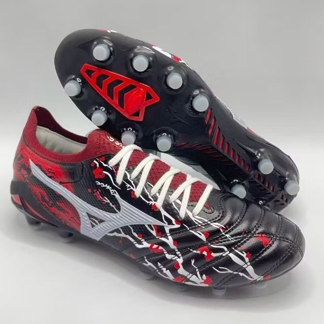 รองเท้าสตั๊ดMizuno made in Japan หนังนุ่มแข็งเบาสบาย สินค้าตรงปกแท้ 100% พร้อมกล่อง