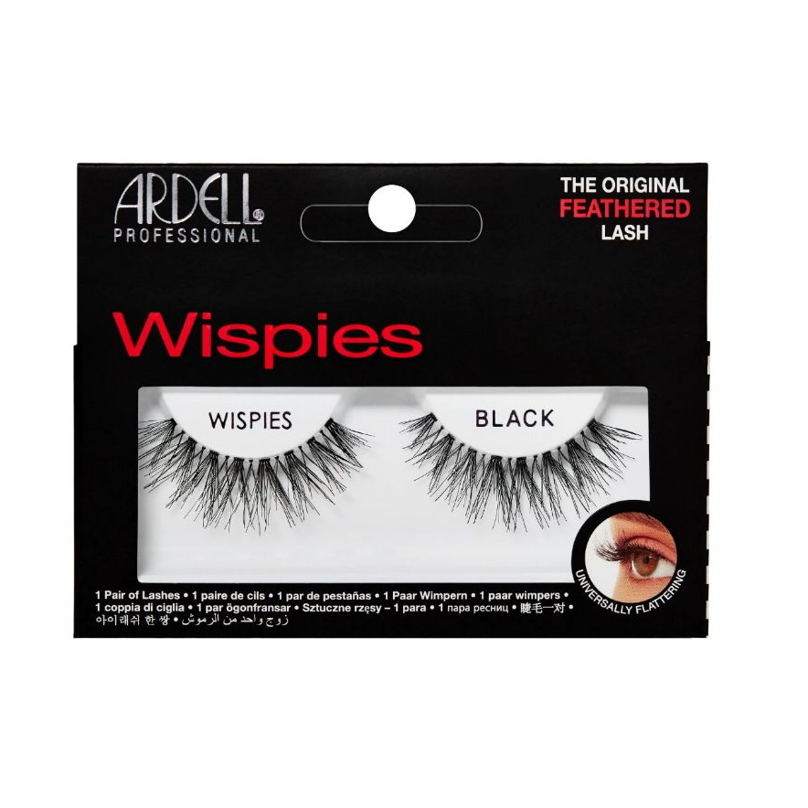 ของแท้! Ardell ขนตาสายฝอ- Wispies อาเดล วิสพีส์ แลช Black - 1 คู่ / 2 คู่ / 5 คู่