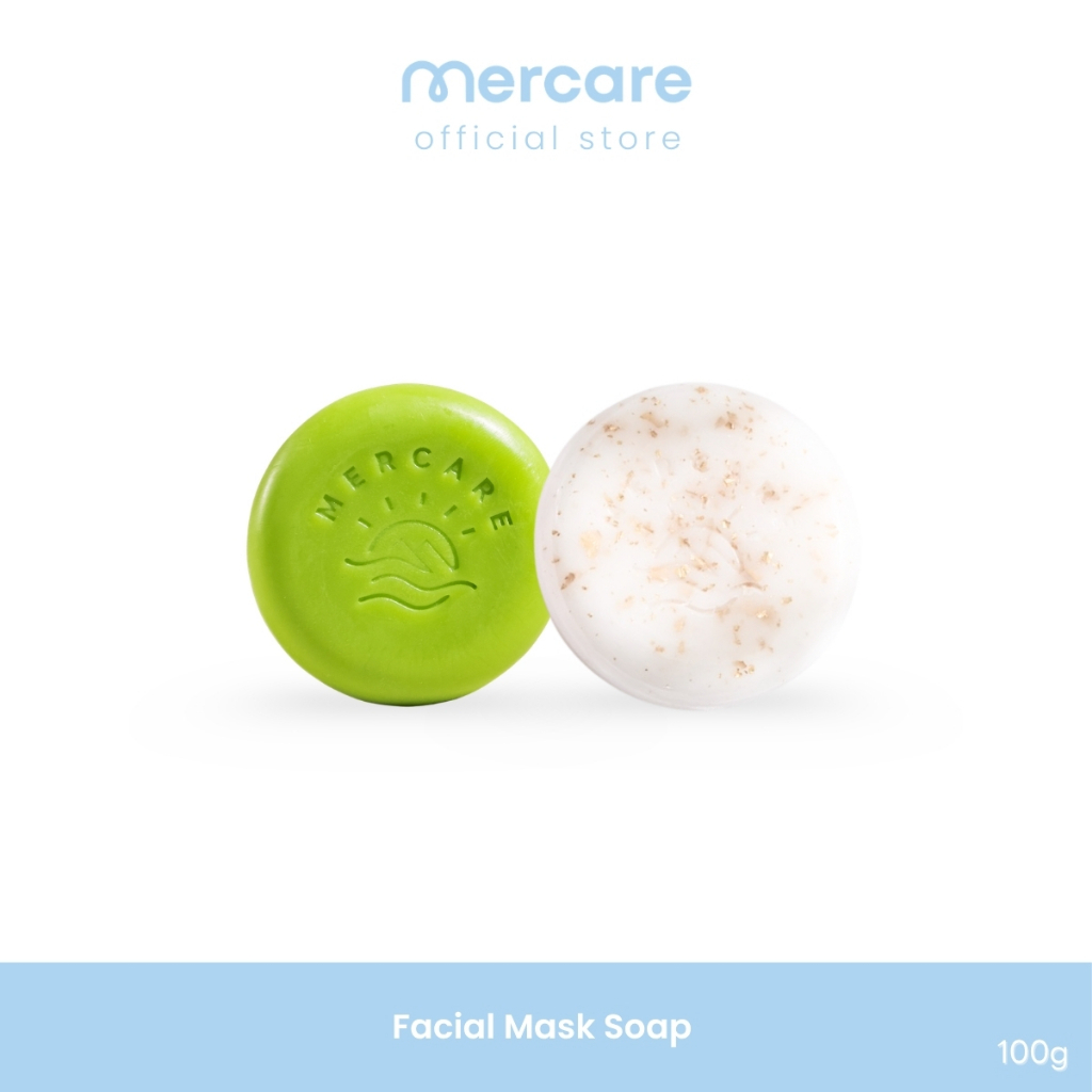 Mercare facial soap 100g | สบู่เมอร์แคร์ 100กรัม