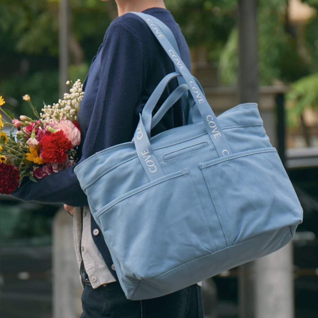 [Archive Sale Up to 15%] COVE Daytrip Canvas Tote กระเป๋าใส่โน๊ตบุ๊ค / Laptop 15 นิ้ว  กระเป๋าสะพายไหล่ ผ้าแคนวาส