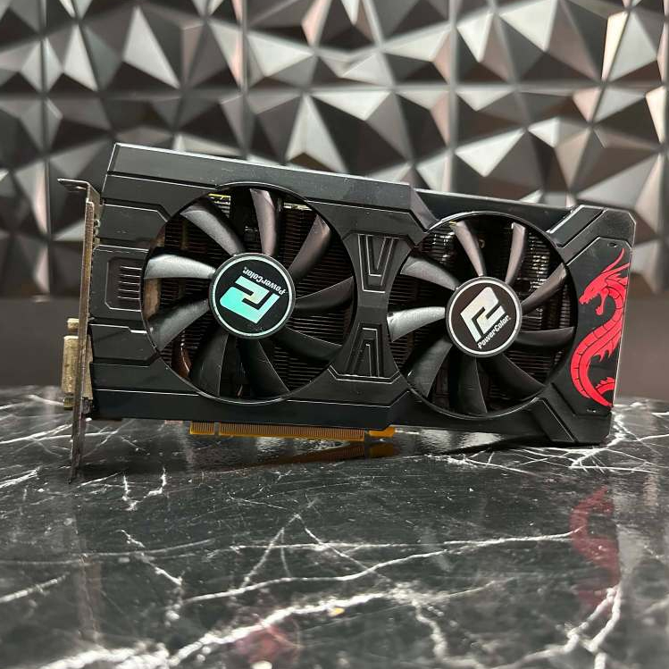 การ์ดจอ RX 570 4GB Power Color Red Dragon