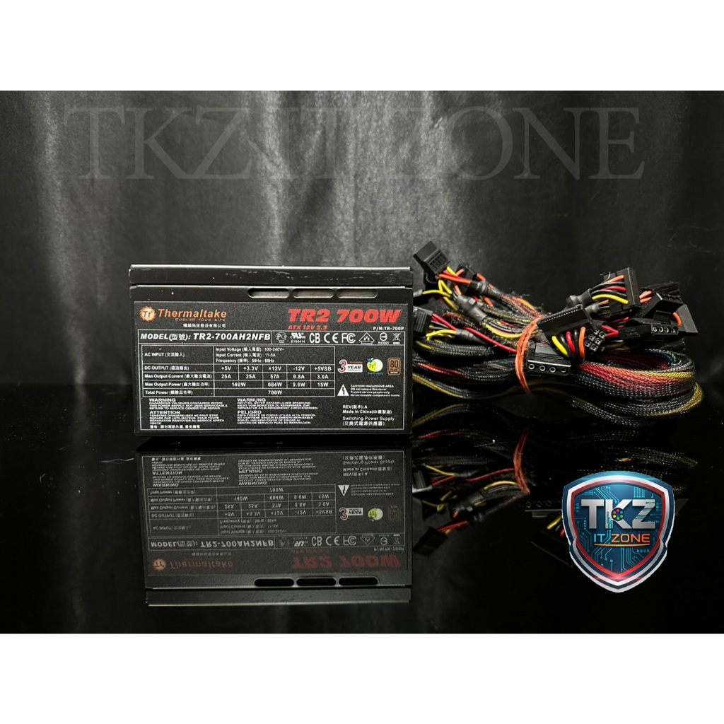 เพาเวอร์ซัพพลาย(power supply) Thermaltake TR2 700 (700w 80+ BRONZE)