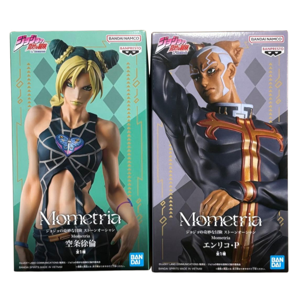 Banpresto JoJo's Bizarre Adventure Stone Ocean Mometria Jolyne Cujoh Enrico Pucci Figure Japan Dio