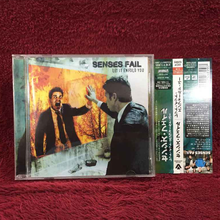 CD Senses Fail – Let It Enfold You สภาพตามรูปปก EA133-104