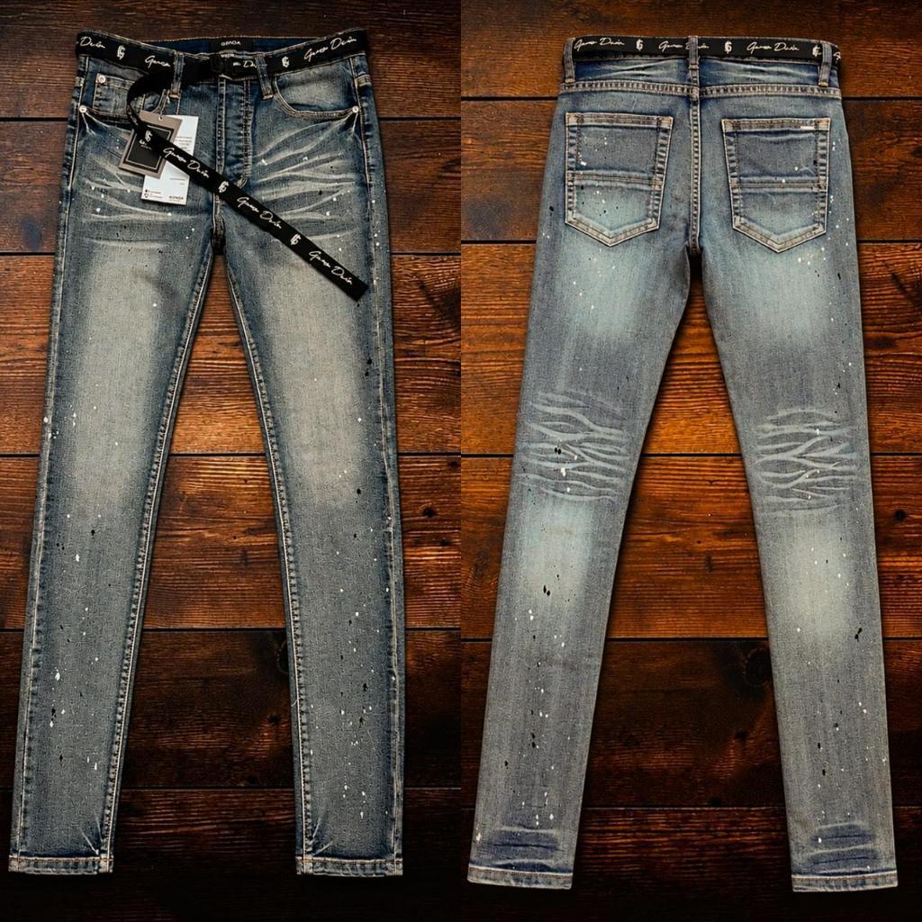 GENOA 1012 Stack Indigo Jeans