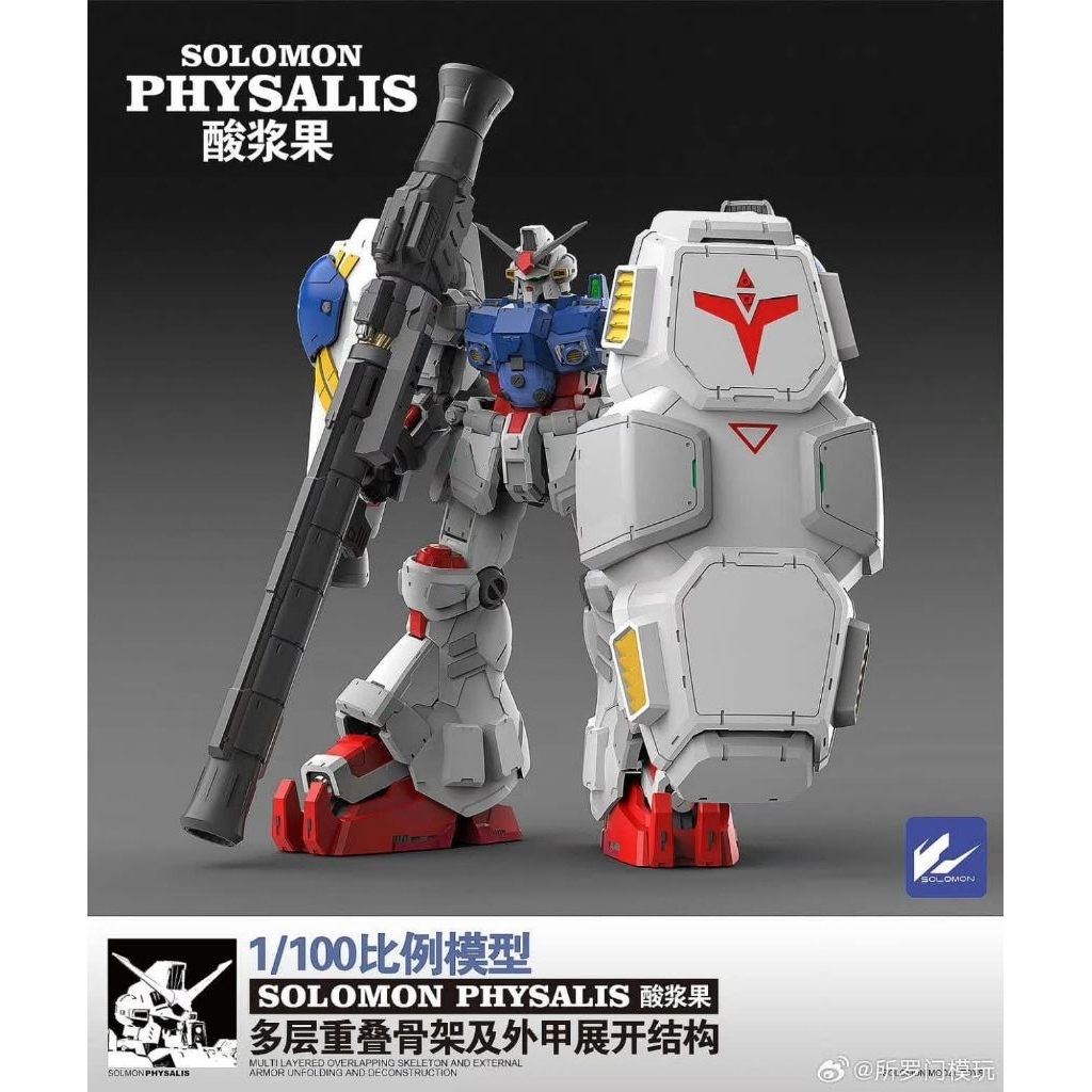 พร้อมส่ง Solomon MG 1/100 GP02 Physalis