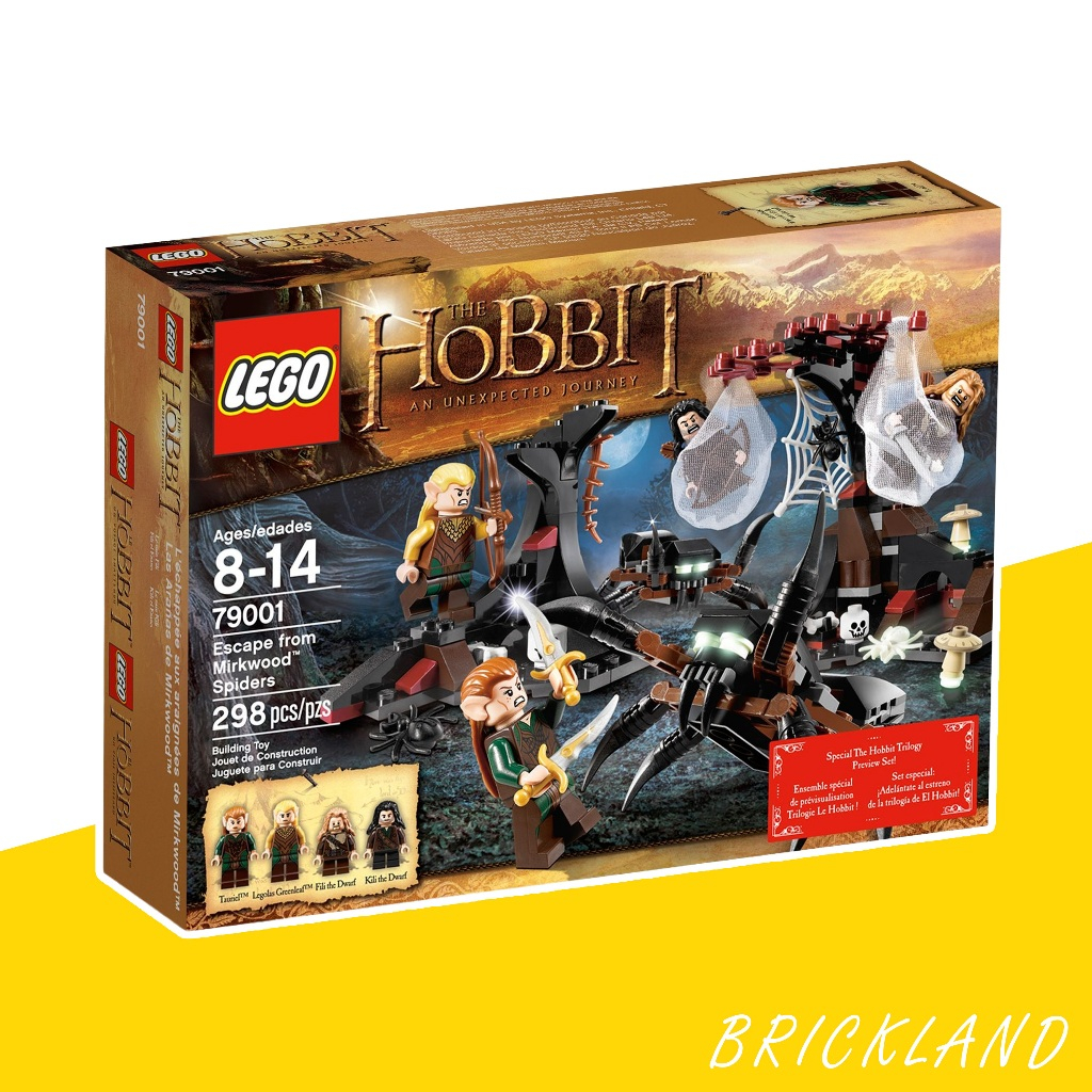 LEGO The Hobbit 79001 Escape from Mirkwood Spiders ของแท้ 100% พร้อมส่ง