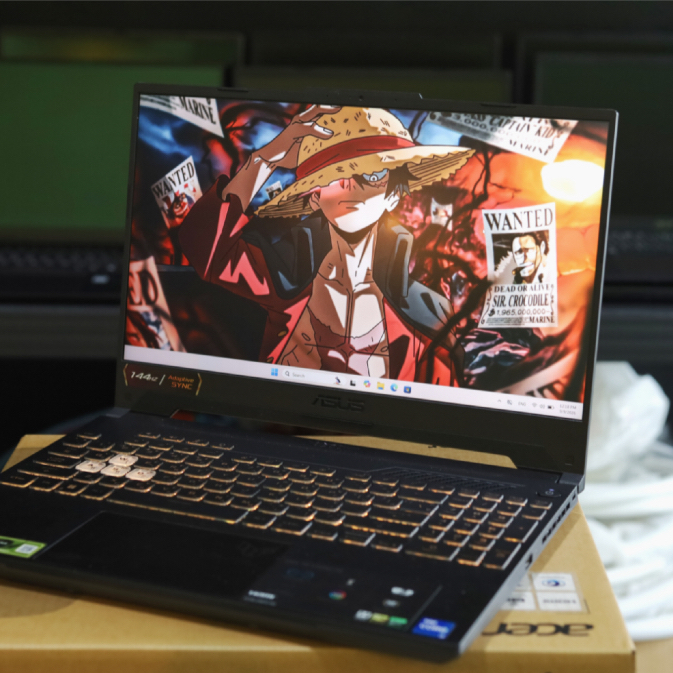 NOTEBOOK GAMING ASUS TUF F15 สภาพสวย I7-12700H พร้อมการ์ดจอ RTX3050