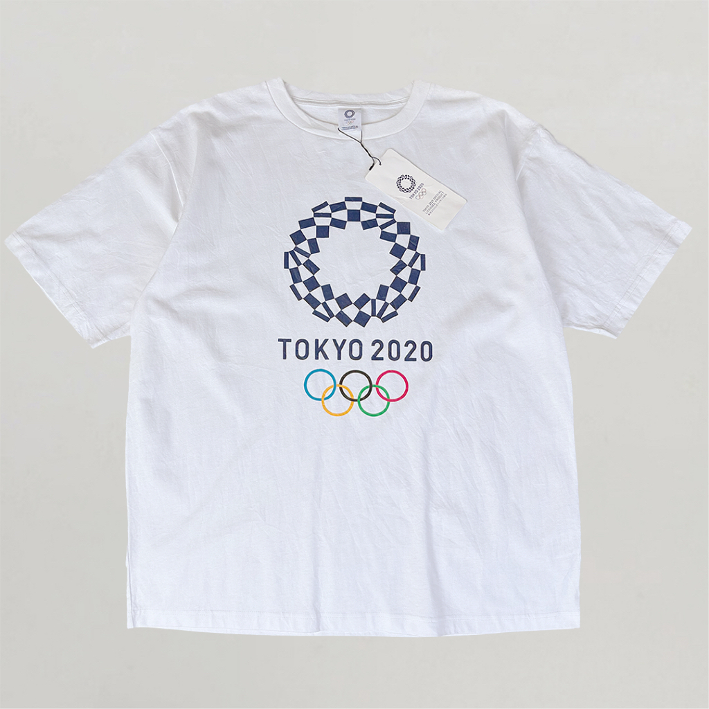 NEW TOKYO 2020 OLYMPIC GAMES OFFICIAL T-SHIRT JAPAN - SIZE L 44/29"