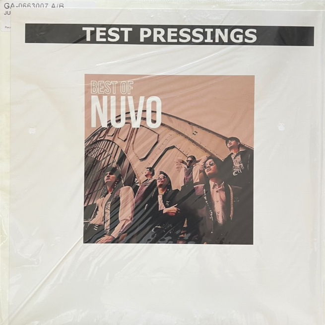 แผ่นเสียง LP ( Test Pressing ) NUVO นูโว - รวมเพลง Vol.1 ค่าย RTI เสียงดีมาก และ เพลงเพราะทุกเพลง