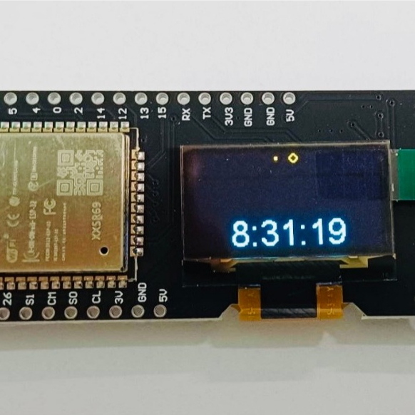 ESP32 OLED module wemos ESP32 WiFi and Bluetooth โมดูล ESP32 + จอ OLED