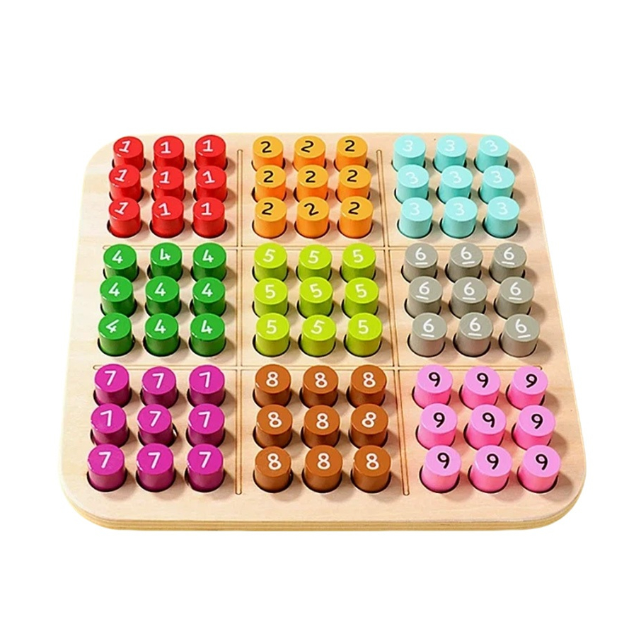 Sudoku Game กระดานไม้บอร์ดเกมคณิต