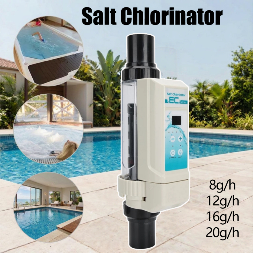 NexPool Electrolytic Salt Chlorine Machine EC8 EC12 EC16 EC20 20g/h Chlorine Generator SPA SwimmingP