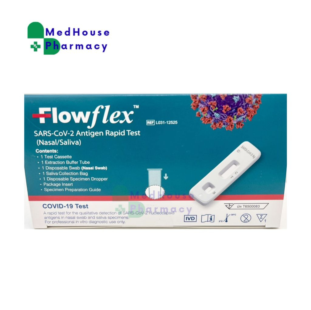 Flowflex 2in1 (Nasal/Saliva) Covid test