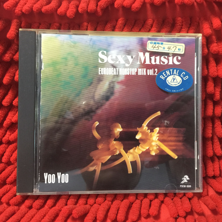 CD Yoo Yoo – Sexy Music～Eurobeat Nonstop Mix Vol.2 /PR9-1