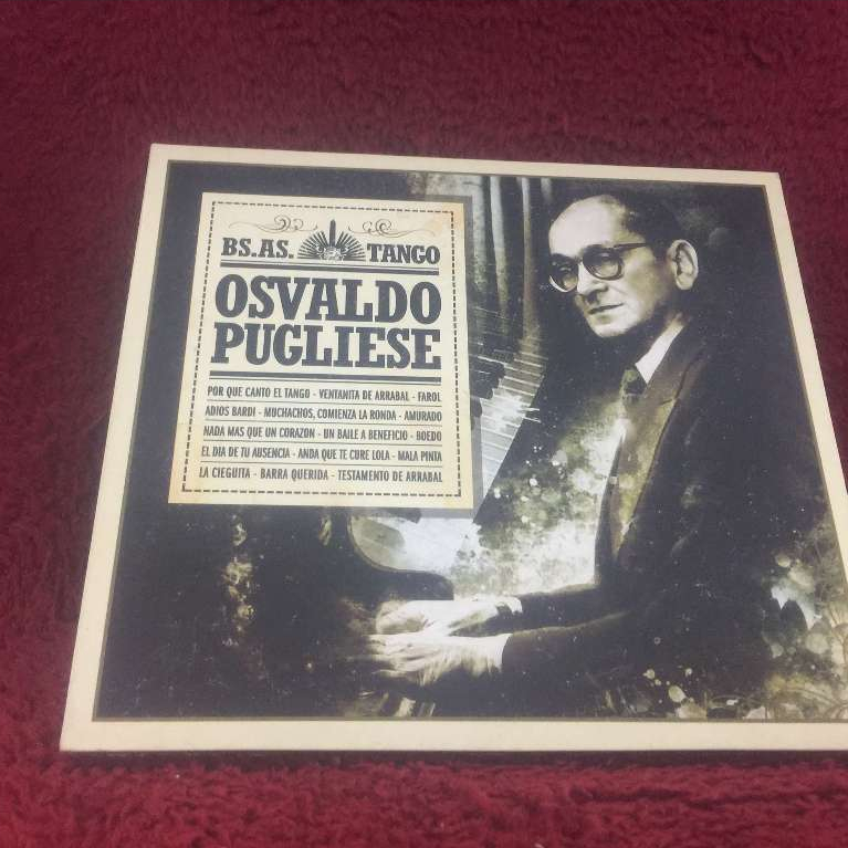 CD Osvaldo Pugliese - Bs. As. Tango สภาพตามรูปปก ZA370-87