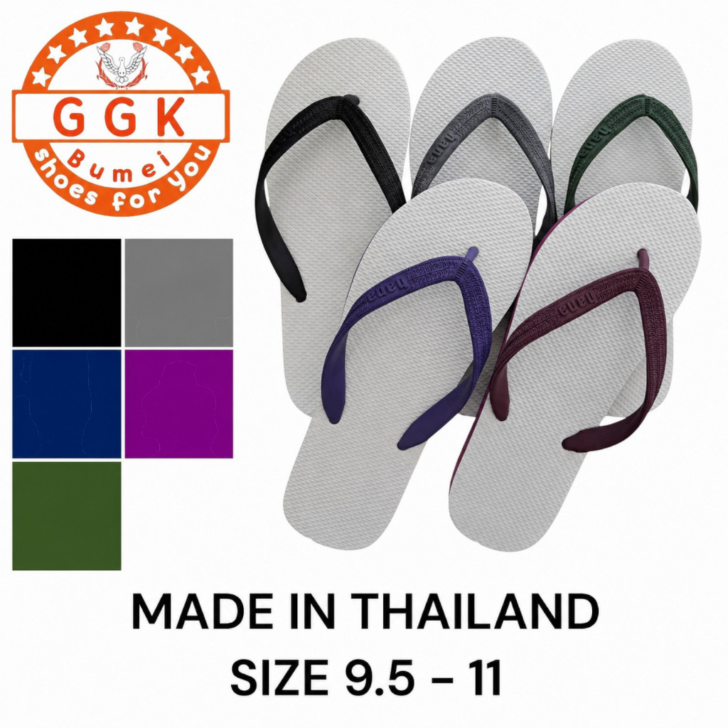 รองเท้าแตะ รองเท้าหูหนีบ รองเท้าหูสวม Size 9.5-11