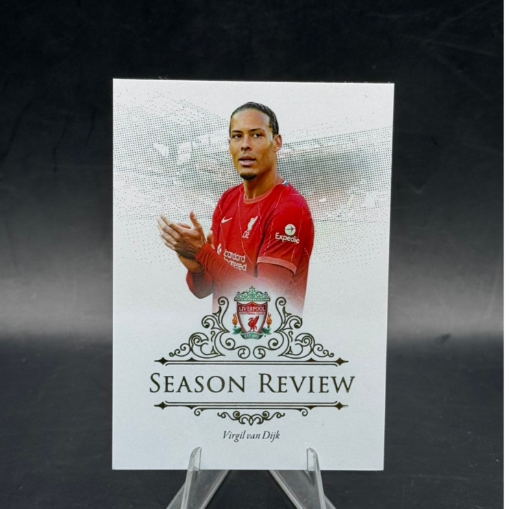 Virgil van Dijk Futera Liverpool Season Review 029/030 Official LFC Limited
