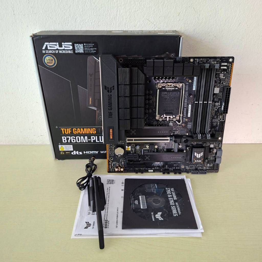 [สินค้ามือสอง] ASUS TUF GAMING B760M-PLUS WIFI II (DDR5)
