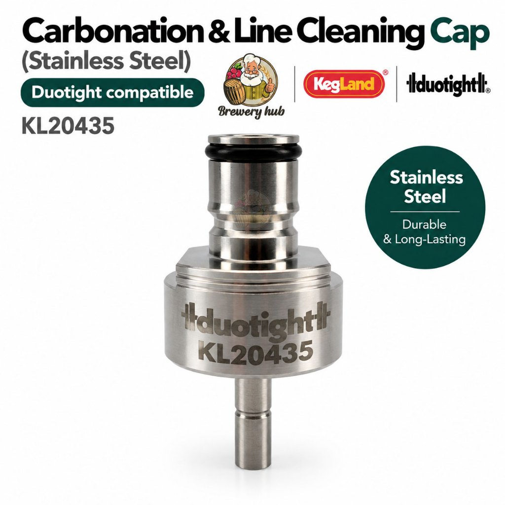 [Kegland New model] คาร์โบเนชั่น แคป สแตนเลส Carbonation Cap Stainless Steel KL20435