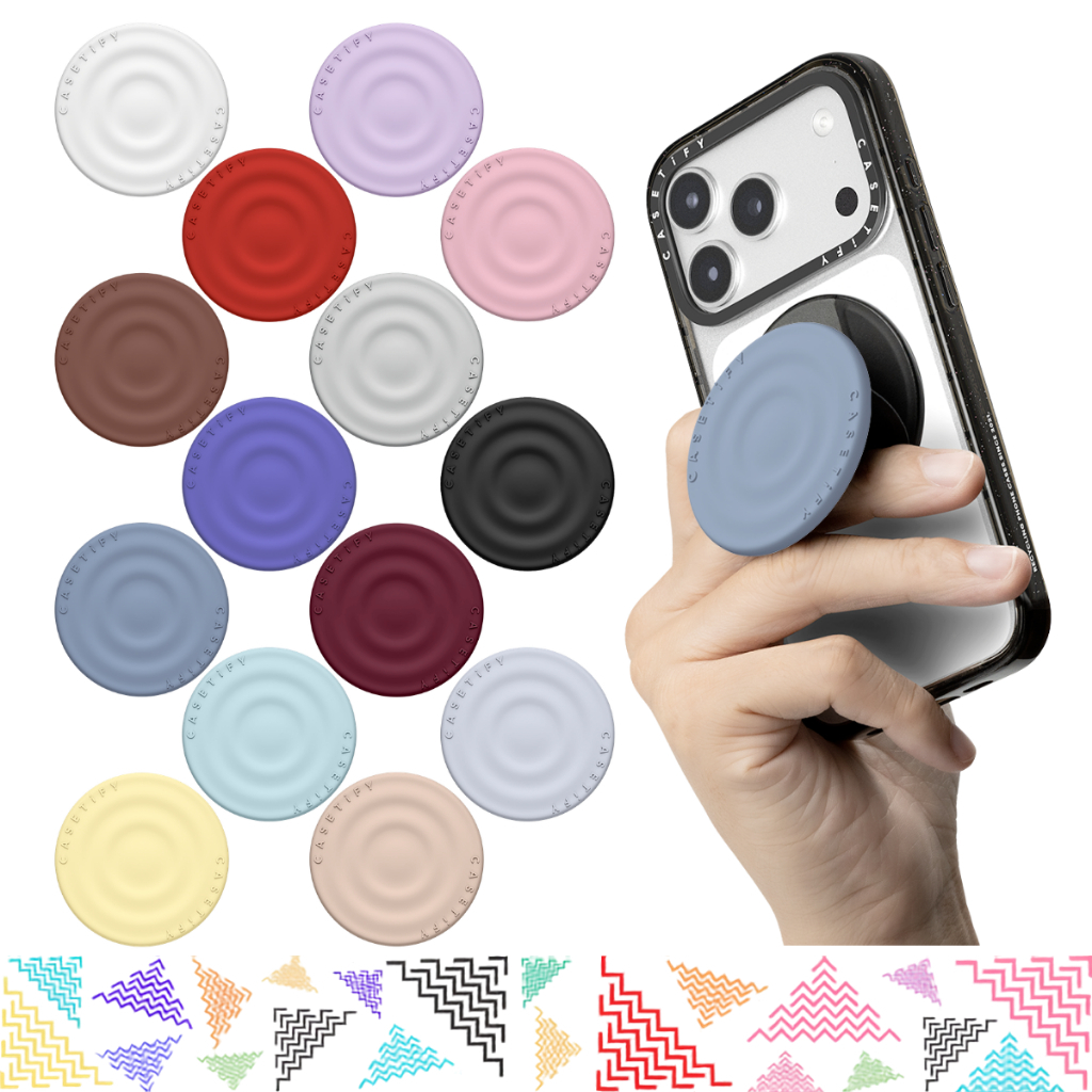 อุปกรณ์ CASETiFY | Snappy™ Ripple Grip Stand [Ripple] แท้ พร้อมส่ง