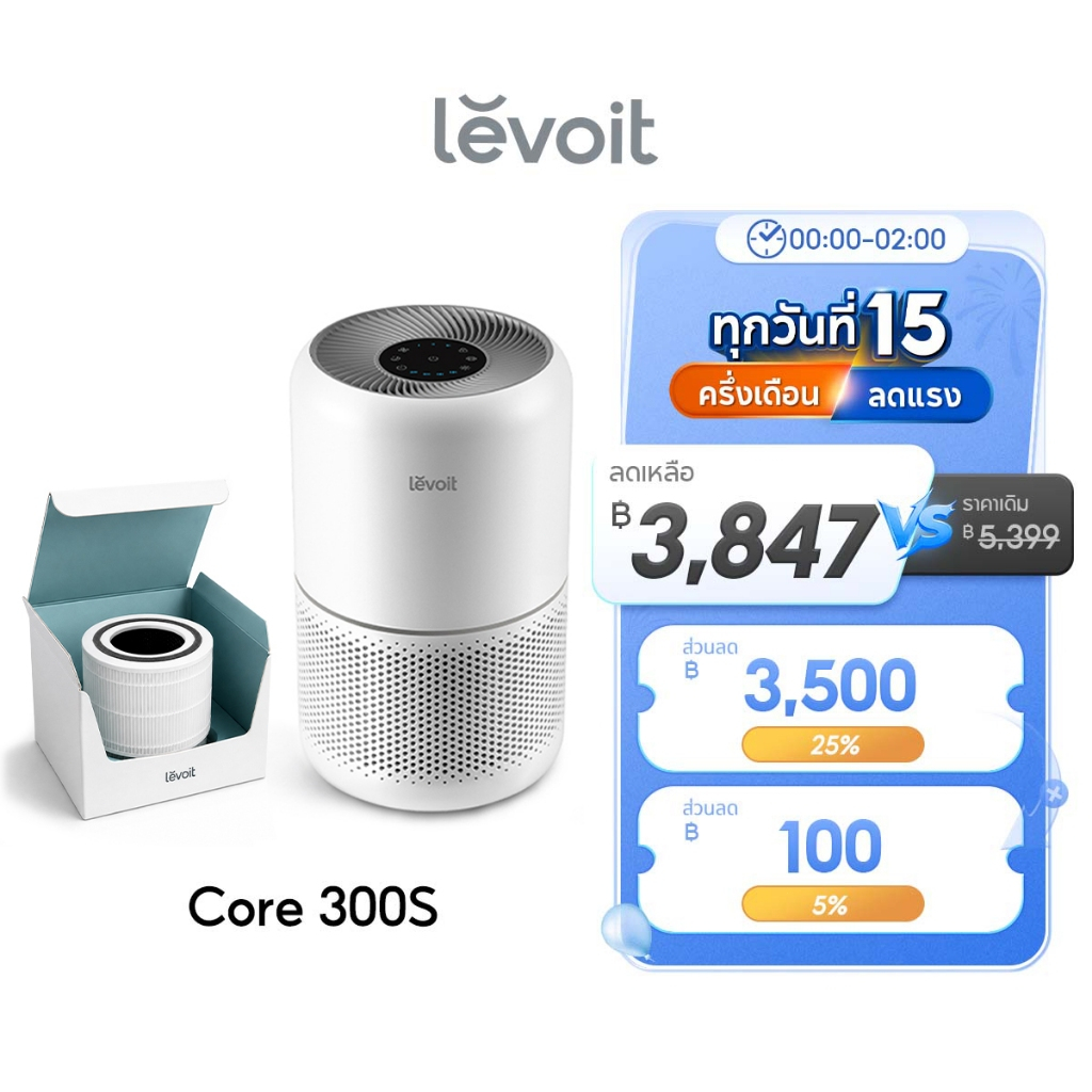 Levoit Core 300S เครื่องฟอกอากาศ