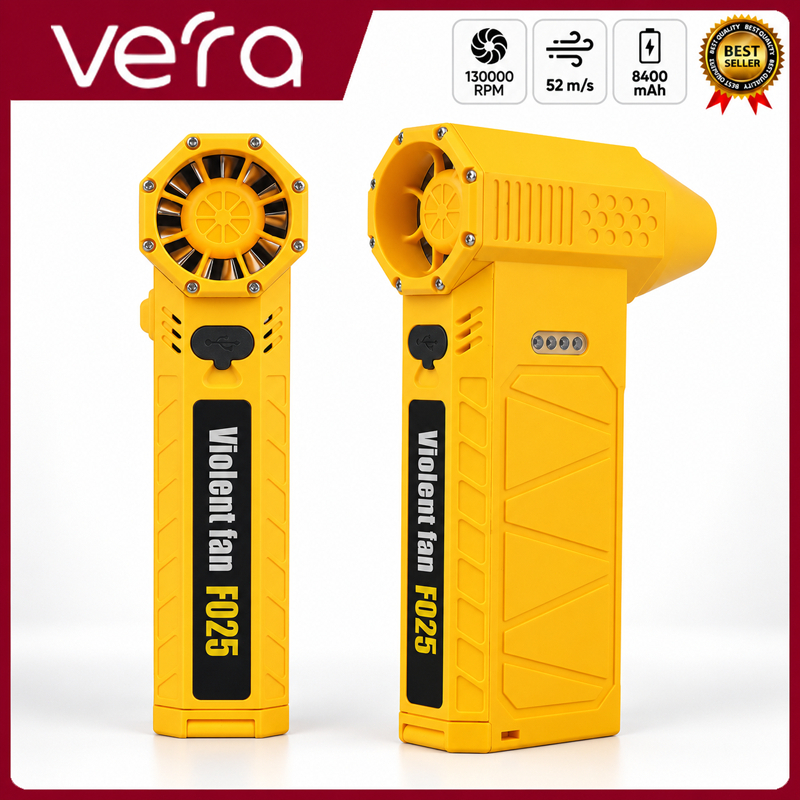 JET FAN Pro 130000RPM ลมแรงพิเศษ เครื่องเป่าฝุ่นไร้สาย 8400mAh สำหรับรถยนต์ คอม คีย์บอร์ด