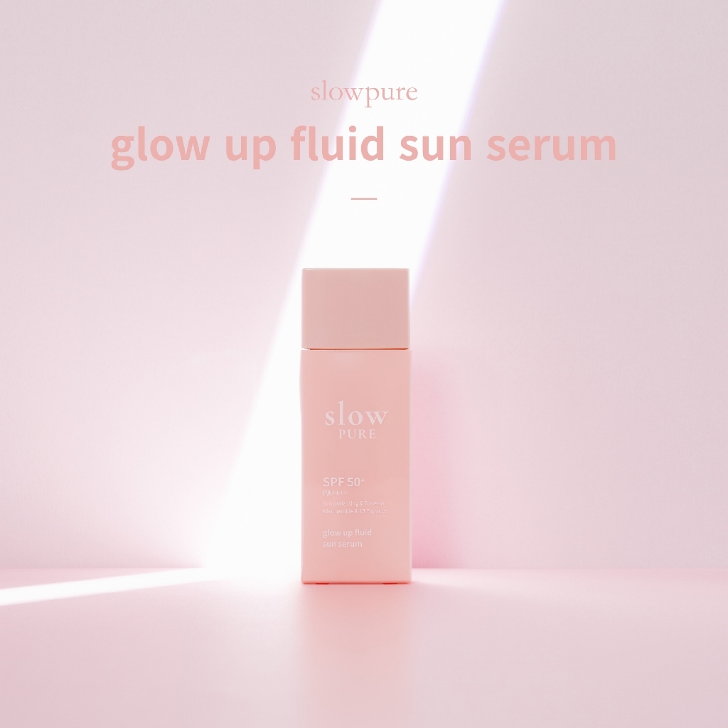 SLOWPURE GLOW UP FLUID SUN SERUM SPF50+ PA++++ | สโลว์เพียว โกลว์ อัพ ฟลูอิด ซัน เซรั่ม เอสพีเอฟ50+ พีเอ++++ — صورة 3