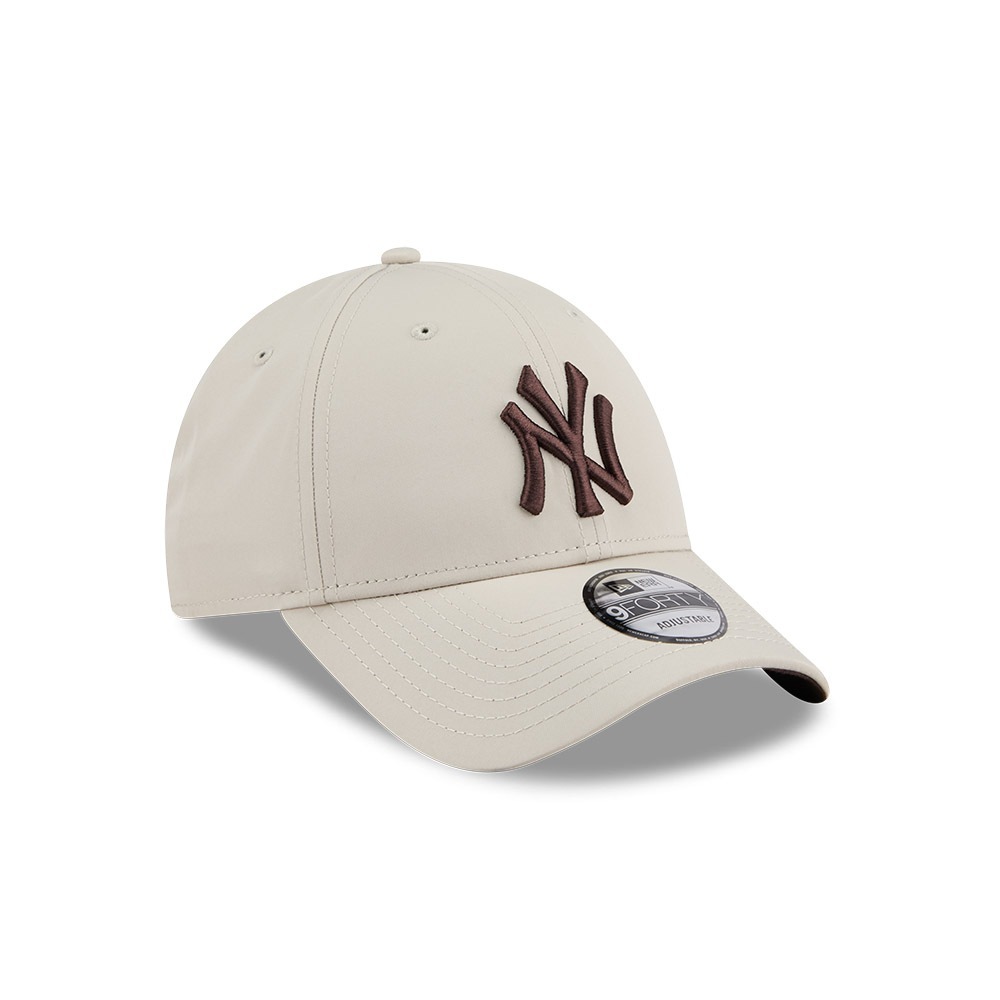 New Era قبعة New York Yankees 9Forty — حجري — صورة 3