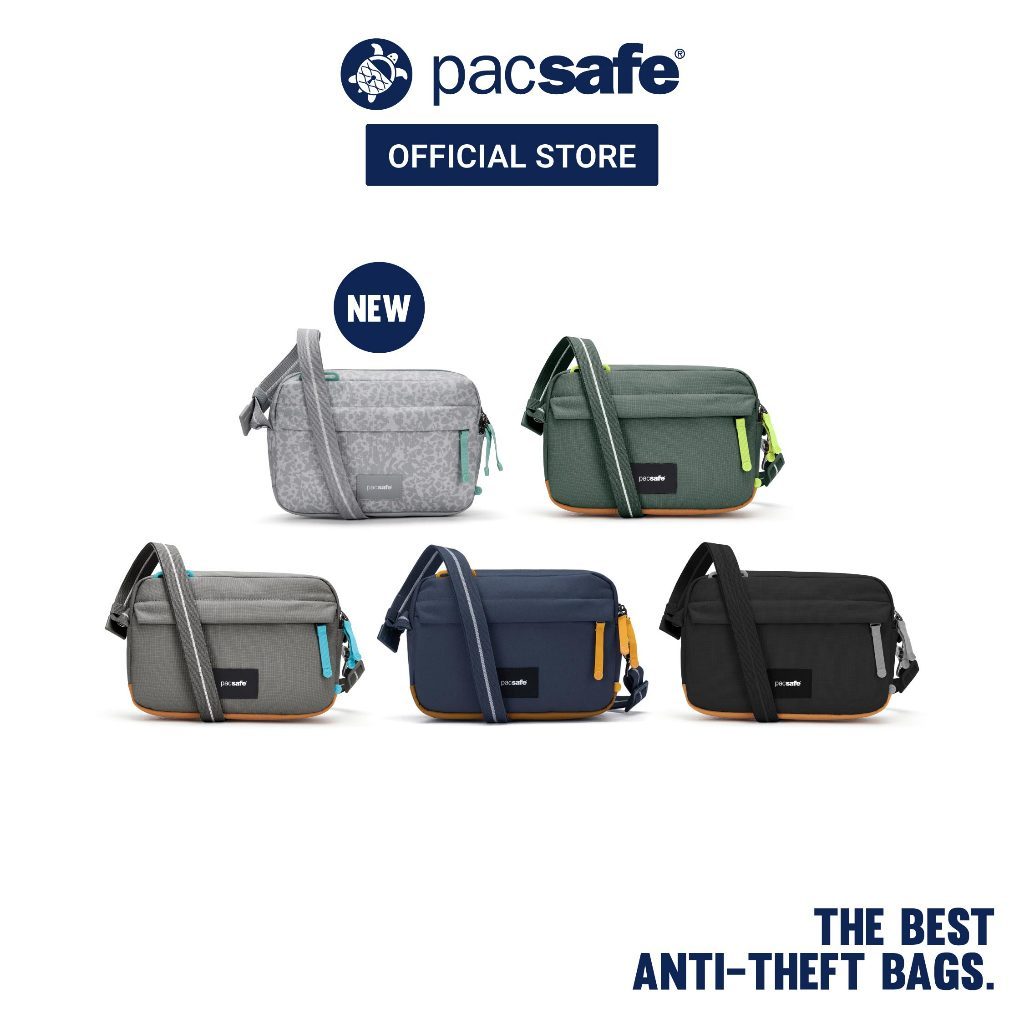 Pacsafe حقيبة كروس GO مضادة للسرقة (تتسع لتابلت 7 بوصة)
