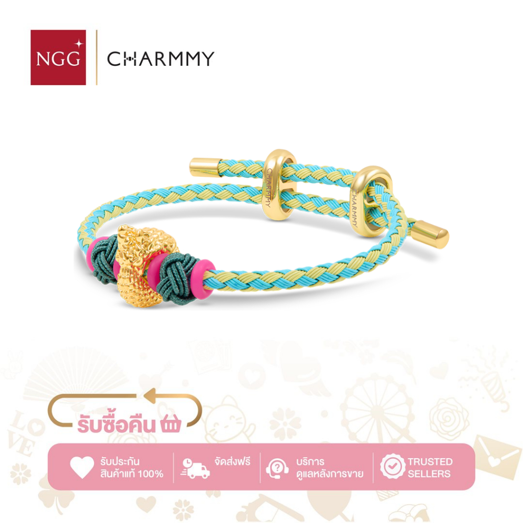 NGG تعليقة ذهب 99.9% ناغا Charmmy — صورة 2