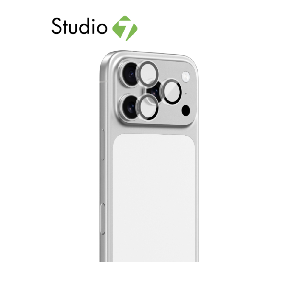 ฟิล์มกันเลนส์ AMAZINGthing iPhone 17 Pro/17 Pro Max 3D Len Glass by Studio7