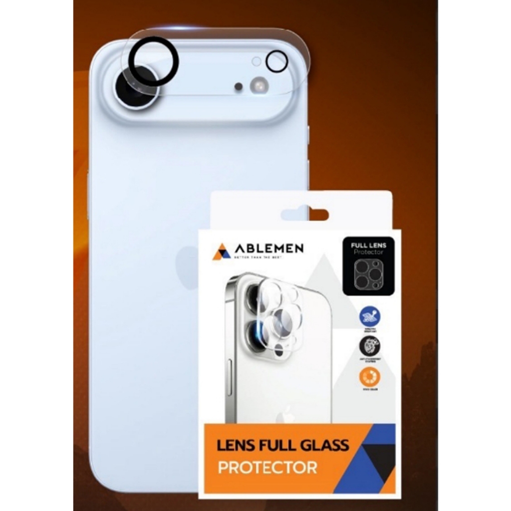 Ablemen Lens Full Glass กระจกกันรอยเลนส์กล้อง iPhone 17 Air
