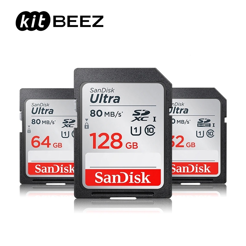 การ์ดหน่วยความจำความเร็วสูงของกล้อง SD Card Memory Card เมมโมรี่การ์ด 16/32/64GB เหมาะใช้กับกล้อง