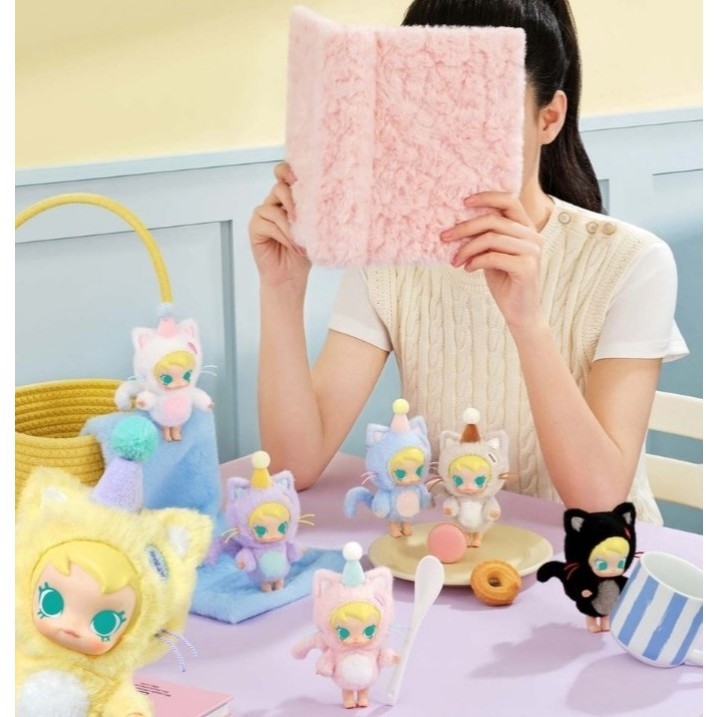 พร้อมส่ง Baby Molly Pocket Friends Series-Vinyl Plush Pendant Blind Box เช็คการ์ด✔️