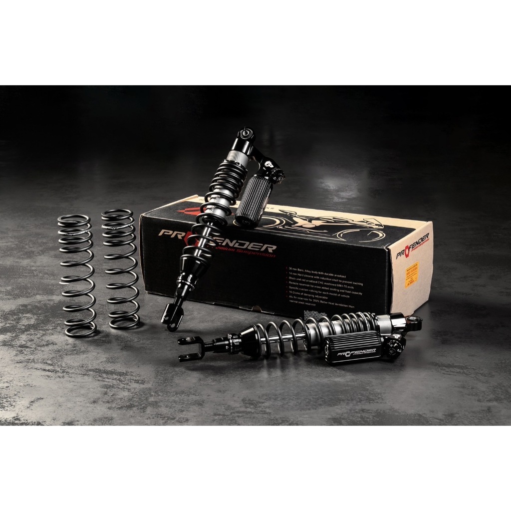 โช้คหลัง Profender Series X Plus สำหรับ ZONTES 350E / 386G / 368K โช้คหลัง X+ 350 E / 386 G / 368 K