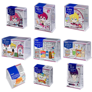 Inomata Display Case กล่องใส่พวงกุญแจ แขวน กล่องเก็บฟิกเกอร์ เข็มกลัด สแตน การ์ด ต่อเป็นชั้นได้