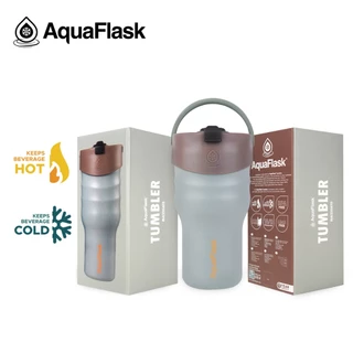 AquaFlask Tumbler Collection (20/30oz) l แก้วเก็บอุณหภูมิพร้อมหลอด 20/30ออนซ์