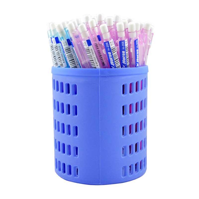 ตราม้า ปากกาลูกลื่น หมึกน้ำเงิน 0.7 มม. รุ่น H206 แพค 50 ด้าม / Horse Brand Ballpoint Pen Blue ink H-206 Head Size 0.7