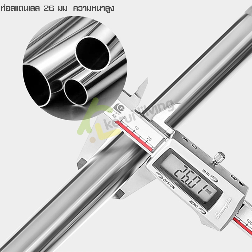 Ecoco ไม้ม๊อบถูพื้น ไม้ถูบ้านสแตนเลส พร้อมผ้าม็อบ อุปกรณ์ทำความสะอาดพื้น เเข็งเเรง ทนทาน ใช้งานง่าย - 6