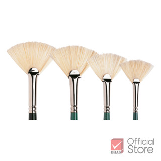 Winsor&Newton พู่กัน สีน้ำมัน แบบพัด จำนวน 1 ด้าม