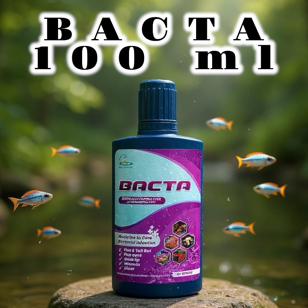 Bacta ขวดน้ำเงิน ฉลากม่วง ขนาด 100ml