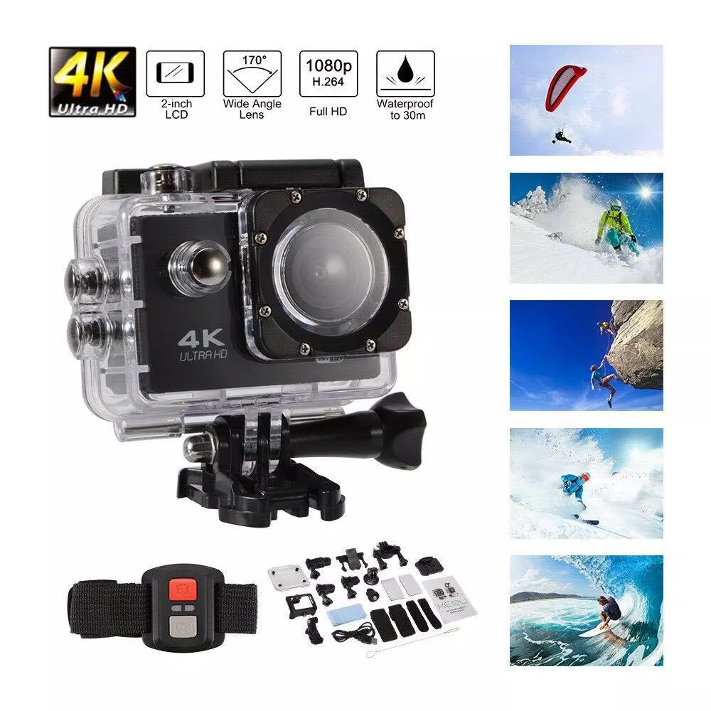 กล้องแอคชั่น 4K Ultra Action Camera พร้อมรีโมท thumbnail 3
