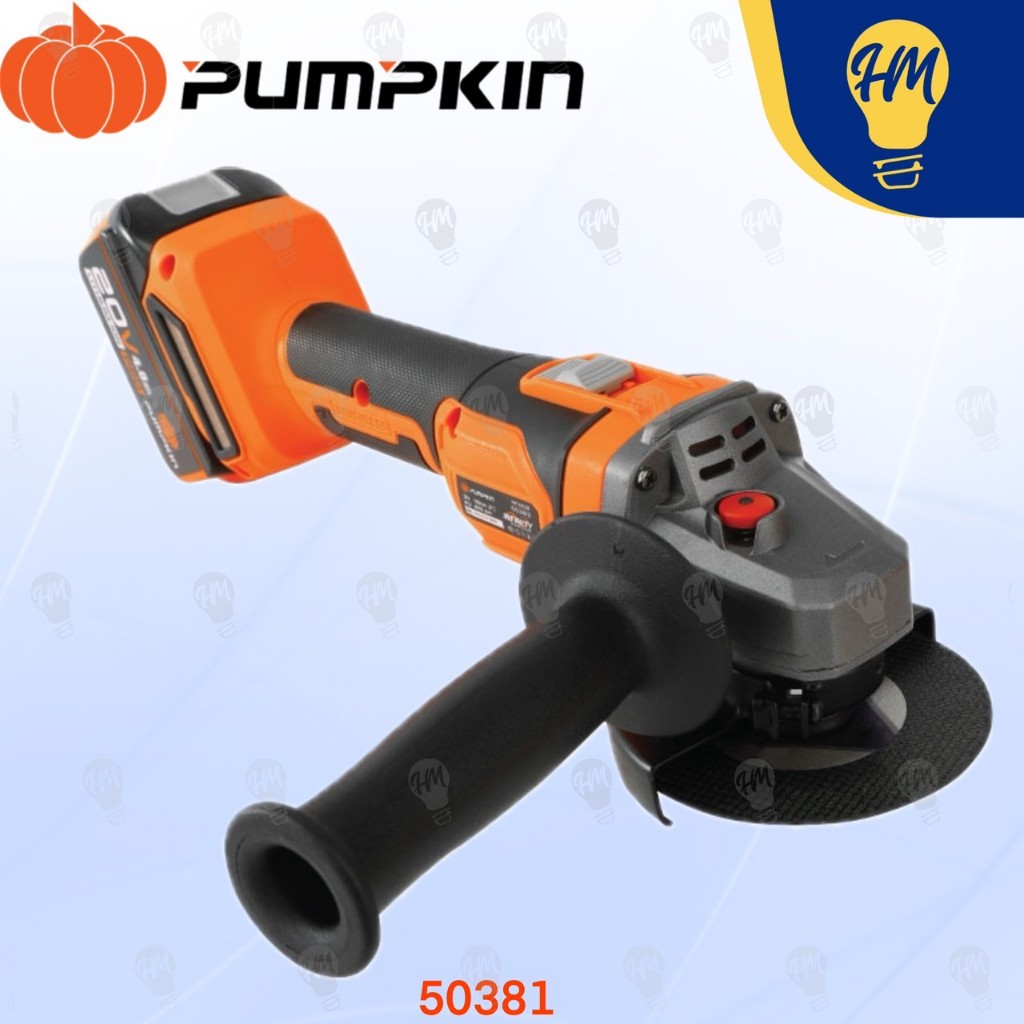 PUMPKIN 50381 INFINITY POWER 20V เจียรมือไร้สาย4นิ้ว ไร้แปรงถ่าน 20V Li-ion INF-4AGB