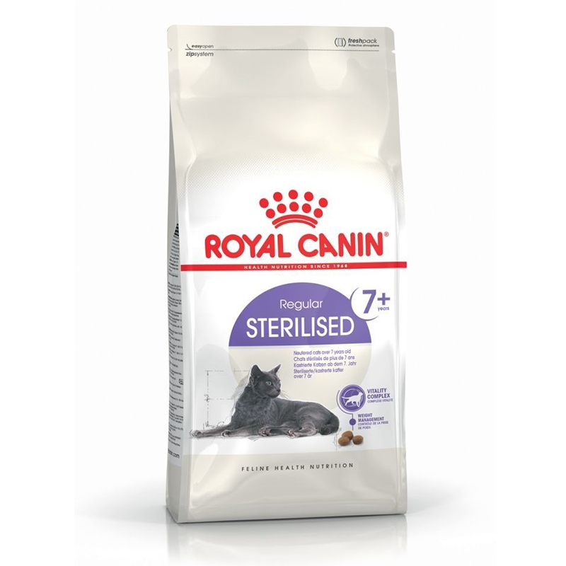 Royal Canin Cat Sterilised 7+ อาหารแมวสูงวัยหลังทำหมัน