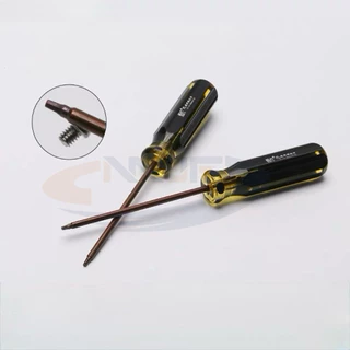 ไขเข็มจักรโพ้ง รุ่นใหม่ฟรีไซส์ ใช้ได้ทั้งน็อต1.5mm/1.6mm ไขควงไขน็อตเข็มจักรโพ้ง เหล็กคุณภาพสูง เกรดดี