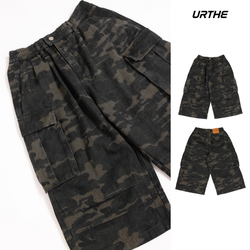 URTHE - กางเกง ลายพราง รุ่น TERRAWAVE SHORTS
