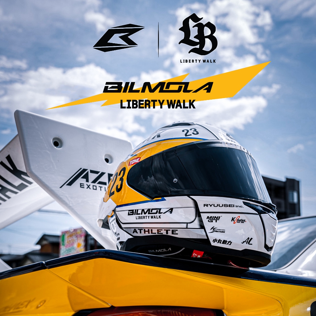 หมวกกันน็อค BILMOLA LIBERTY WALK SUPER SILHOUETTE | Limited Edition