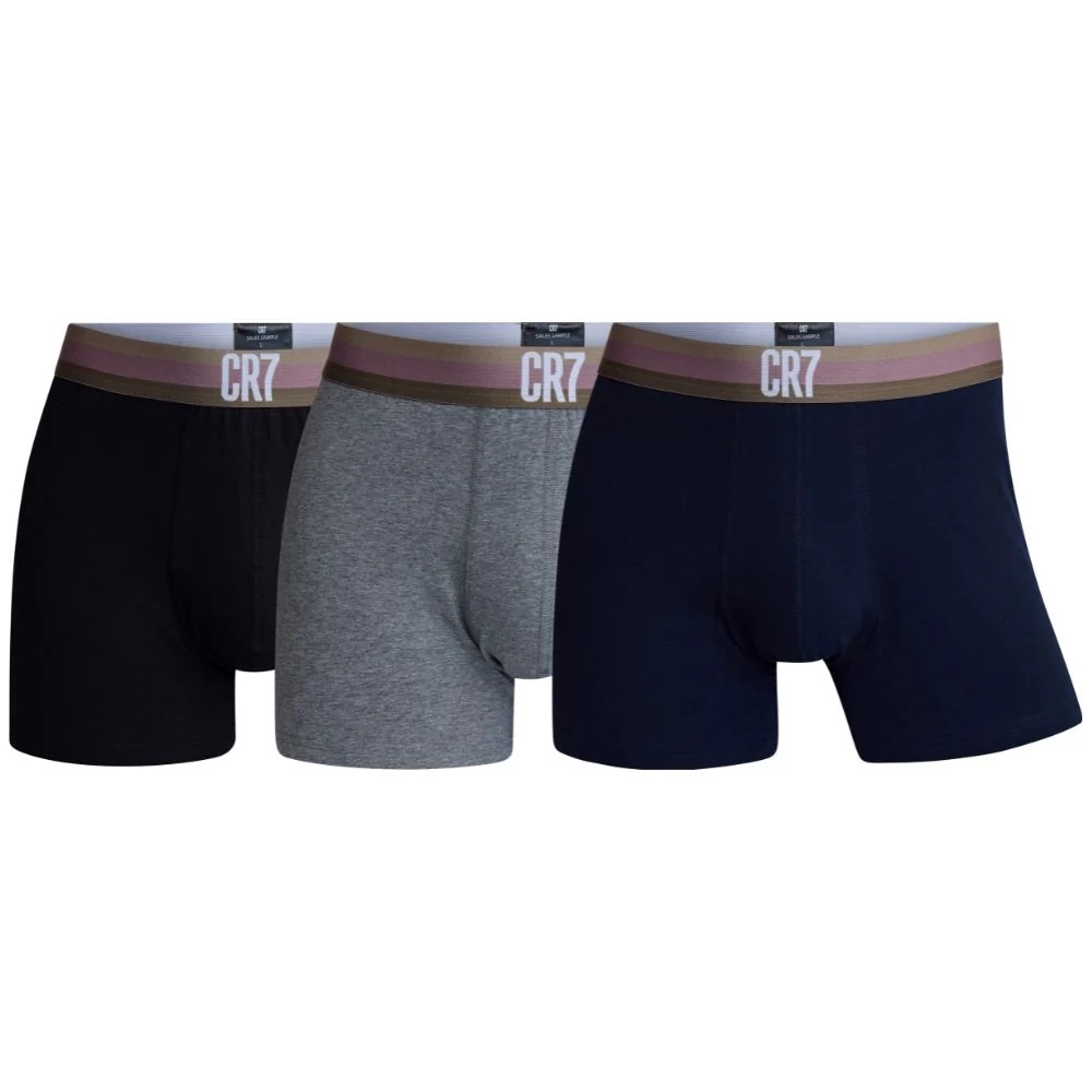 กางเกงในผู้ชาย - CR7 Basic, Trunk, 3-pack